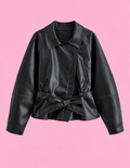 Chaqueta Noir Belted 🖤