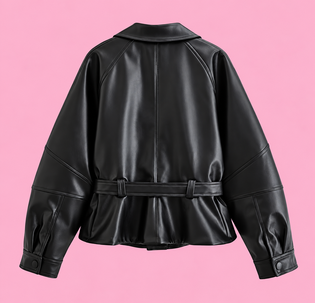 Chaqueta Noir Belted 🖤