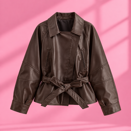 Chaqueta Noir Belted 🖤
