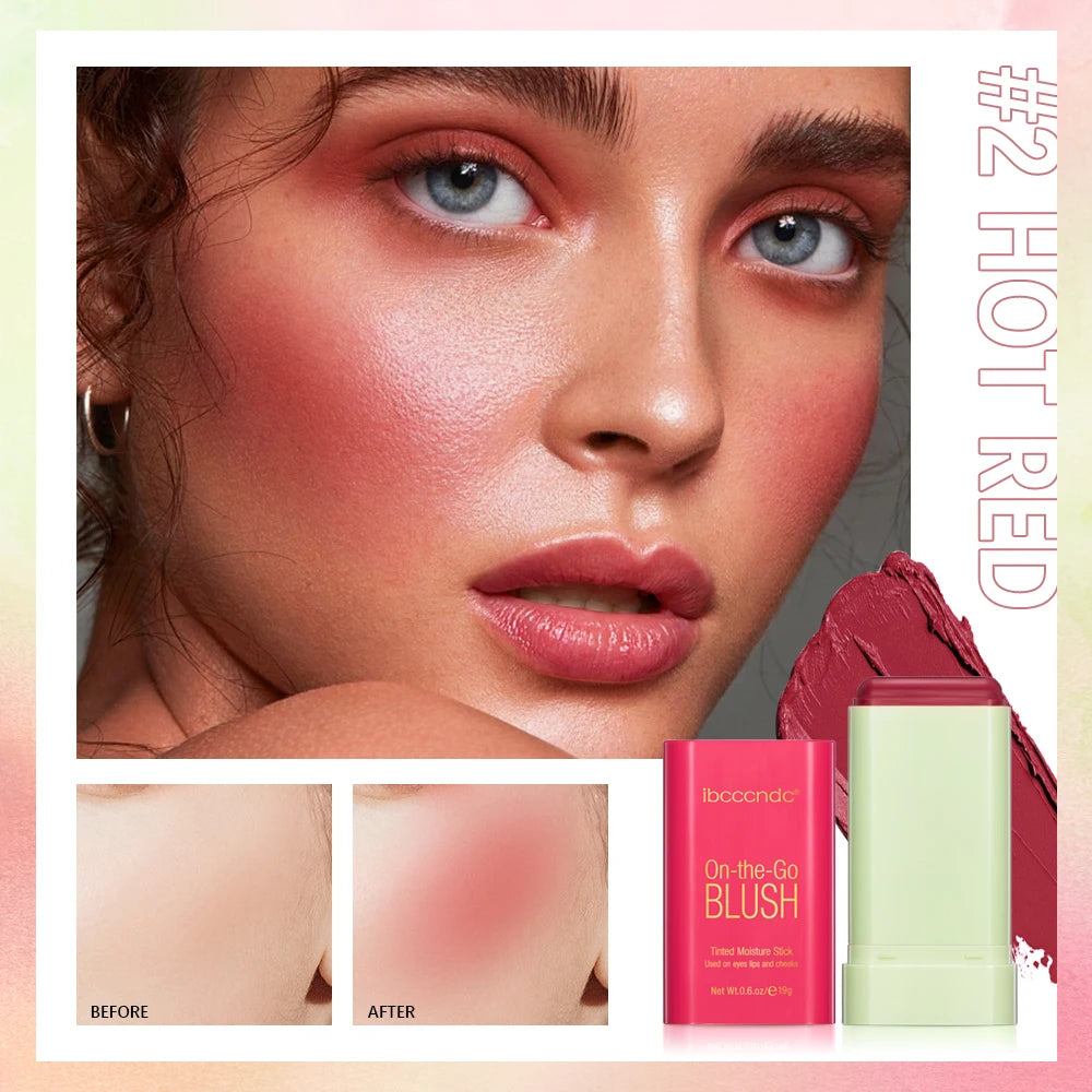 Lumi Blush – Colorete en Barra 3 en 1