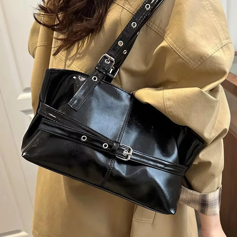 Bolso Hebilla Negro