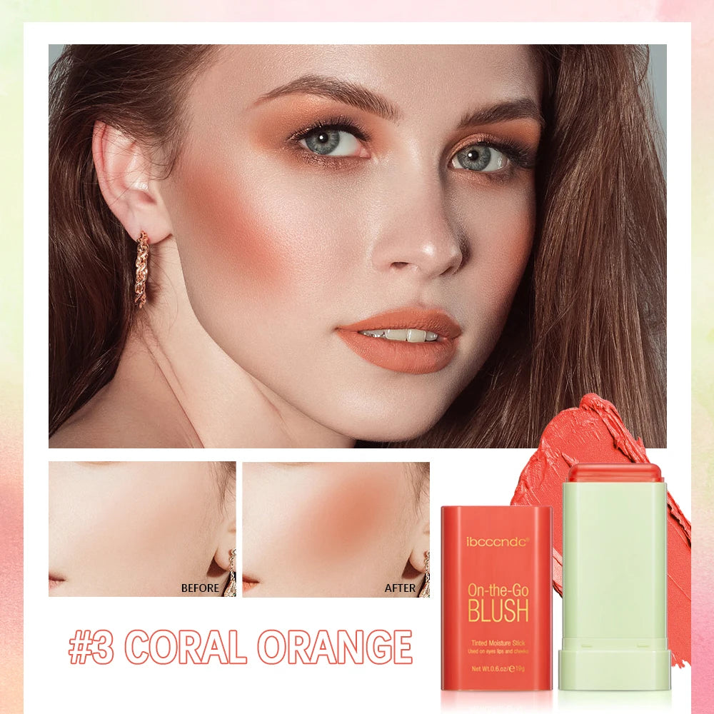 Lumi Blush – Colorete en Barra 3 en 1